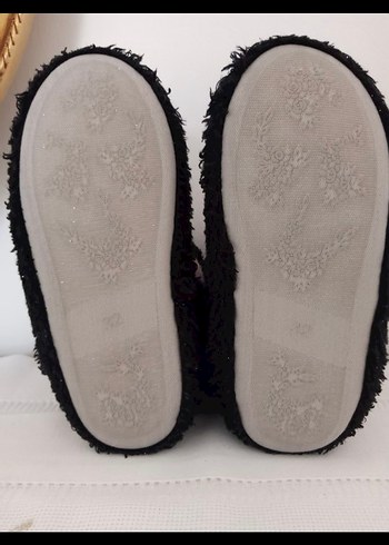 Renkli Desenli Kız Çocuk Sıcak Ev Terliği - Görsel 7