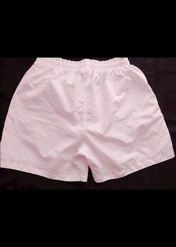 Beyaz Mini Erkek Deniz Şortu - Görsel 2