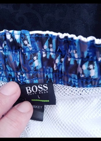 Beyaz Mini Erkek Deniz Şortu - Görsel 5