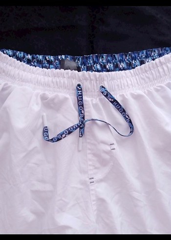 Beyaz Mini Erkek Deniz Şortu - Görsel 4