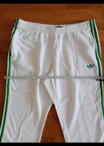 ORİJİNAL Beyaz Şerit Detaylı Erkek Eşofman Altı - Görsel 2