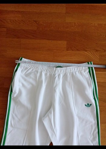 ORİJİNAL Beyaz Şerit Detaylı Erkek Eşofman Altı - Görsel 4