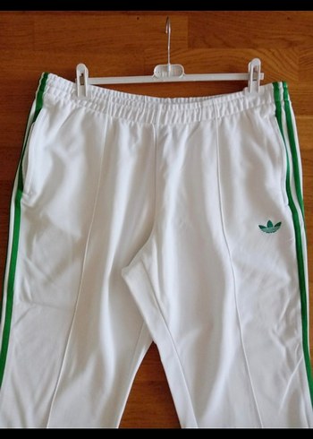 ORİJİNAL Beyaz Şerit Detaylı Erkek Eşofman Altı - Görsel 3