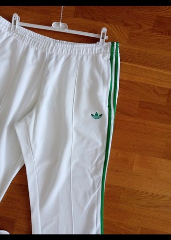 ORİJİNAL Beyaz Şerit Detaylı Erkek Eşofman Altı - Görsel 6