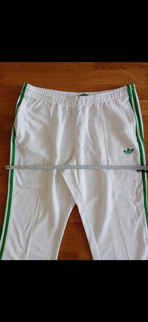 ORİJİNAL Beyaz Şerit Detaylı Erkek Eşofman Altı - Görsel 2