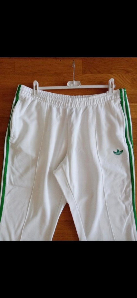 ORİJİNAL Beyaz Şerit Detaylı Erkek Eşofman Altı - Görsel 3