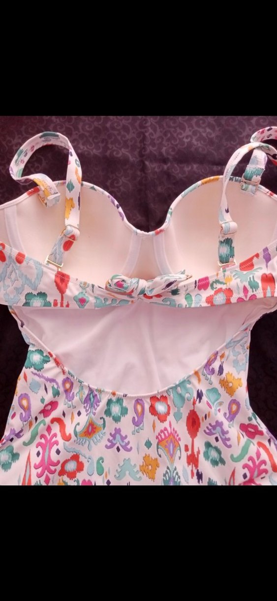 Bohem Desenli Mini Kadın Mayo - Görsel 2