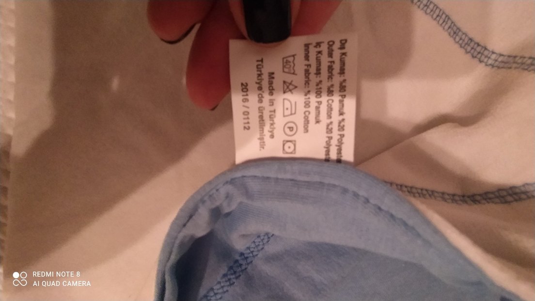 Nakışlı Bebek battaniyesi sıfır paketinde beyaz kısmı kadife - Görsel 5