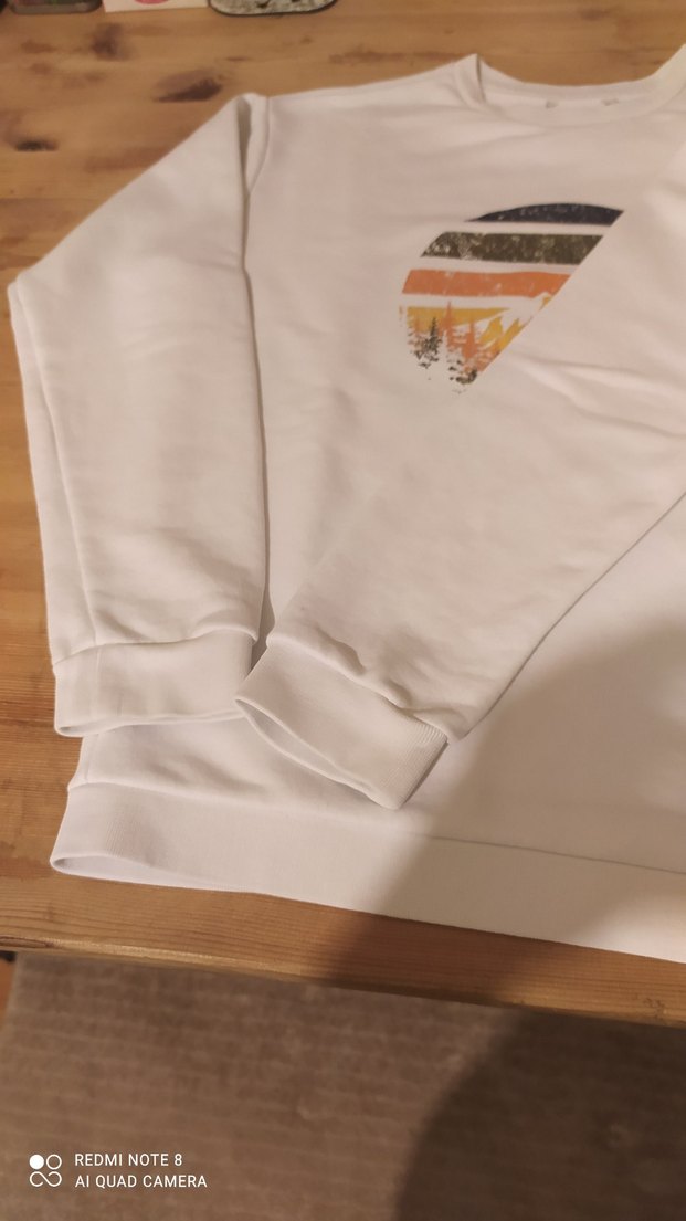 jeep marka Beyaz Jeep Baskılı çocuk Sweatshirt kız ve erkek için - Görsel 5