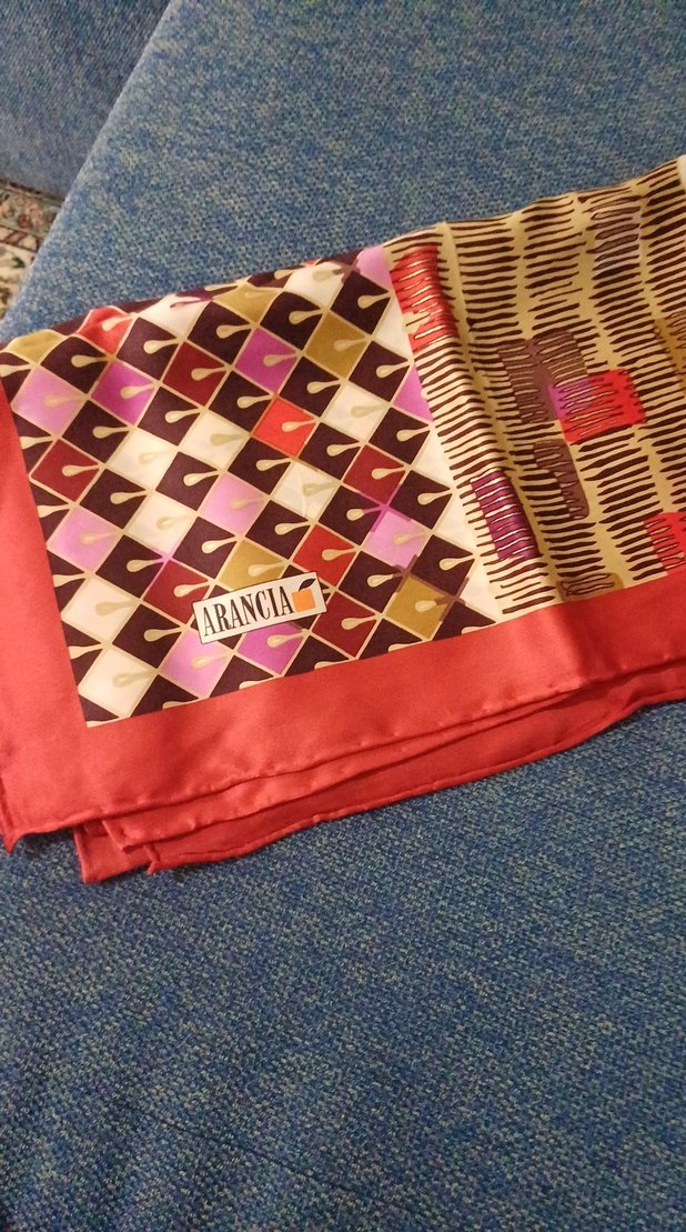 Renkli Vintage Bohem Kadın Fular - Görsel 2