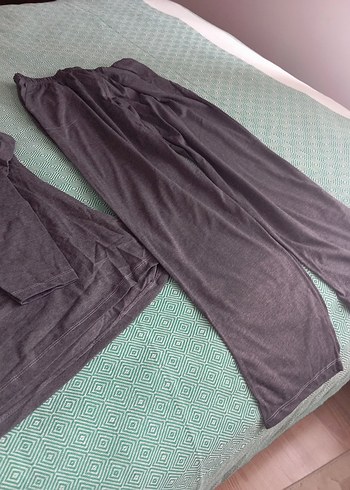 Gri erkek pijama - Görsel 4