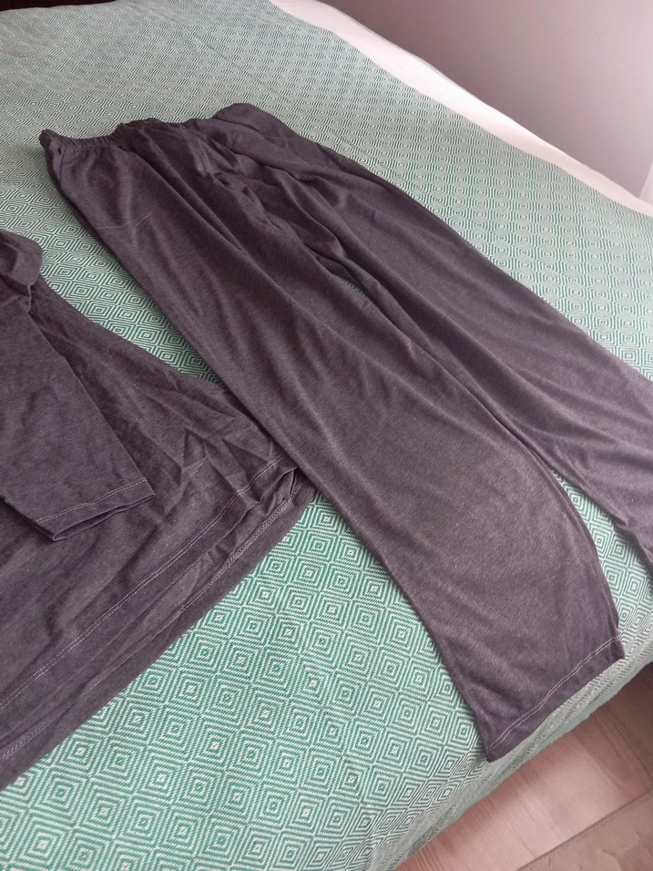 Gri erkek pijama - Görsel 4