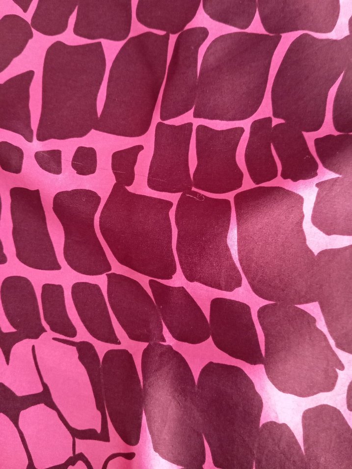 Bohem Renkli Mor İpek Kadın Fular - Görsel 4