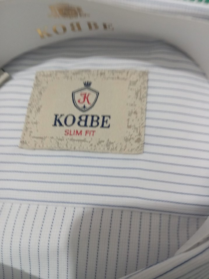 Gri Çizgili Erkek uzunKollu Gömlek - Görsel 4