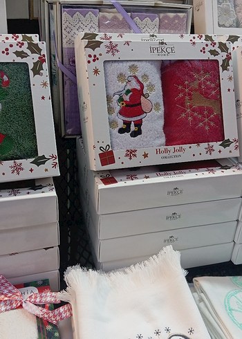 Nakışlı Çok Renkli Havlu Seti - Görsel 4