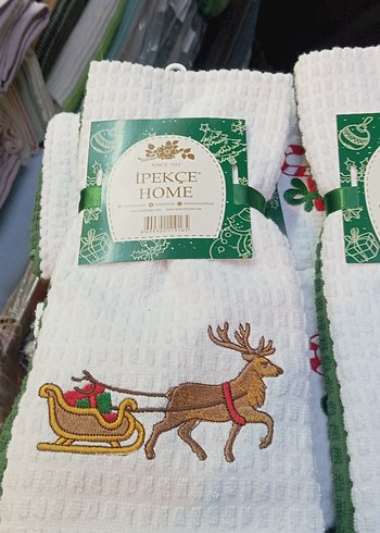 Nakışlı Çok Renkli Havlu Seti - Görsel 3