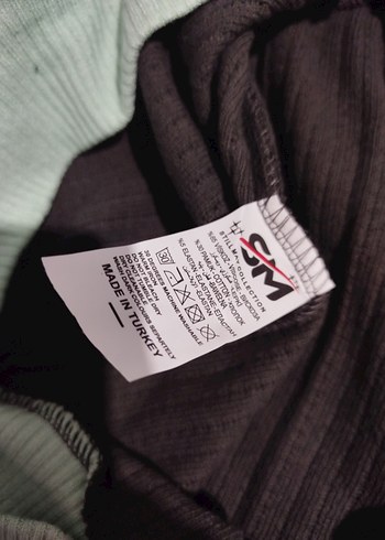 Gri Triko Uzun Kollu Salaş Kadın Kazak l XL beden uyumlu sifir - Görsel 4