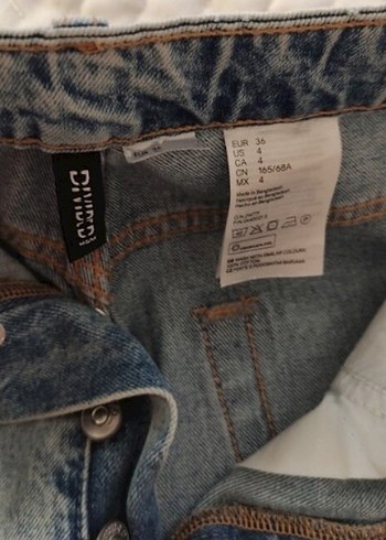 H&M Yırtık Detaylı Jeans - Görsel 3
