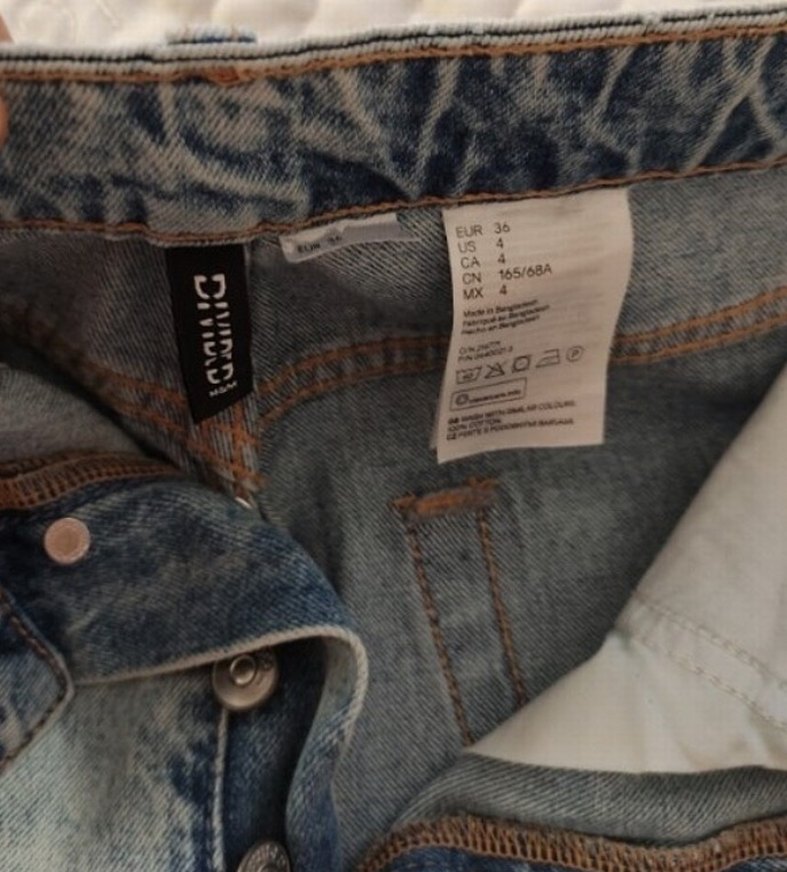 H&M Yırtık Detaylı Jeans - Görsel 3