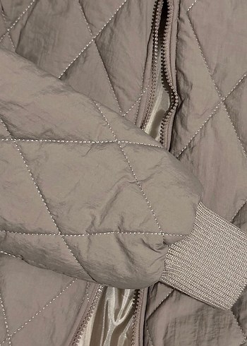 Kadın haki ceket - Görsel 3