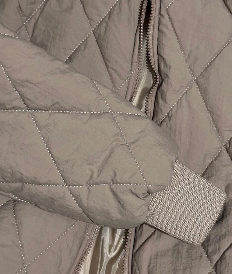 Kadın haki ceket - Görsel 3