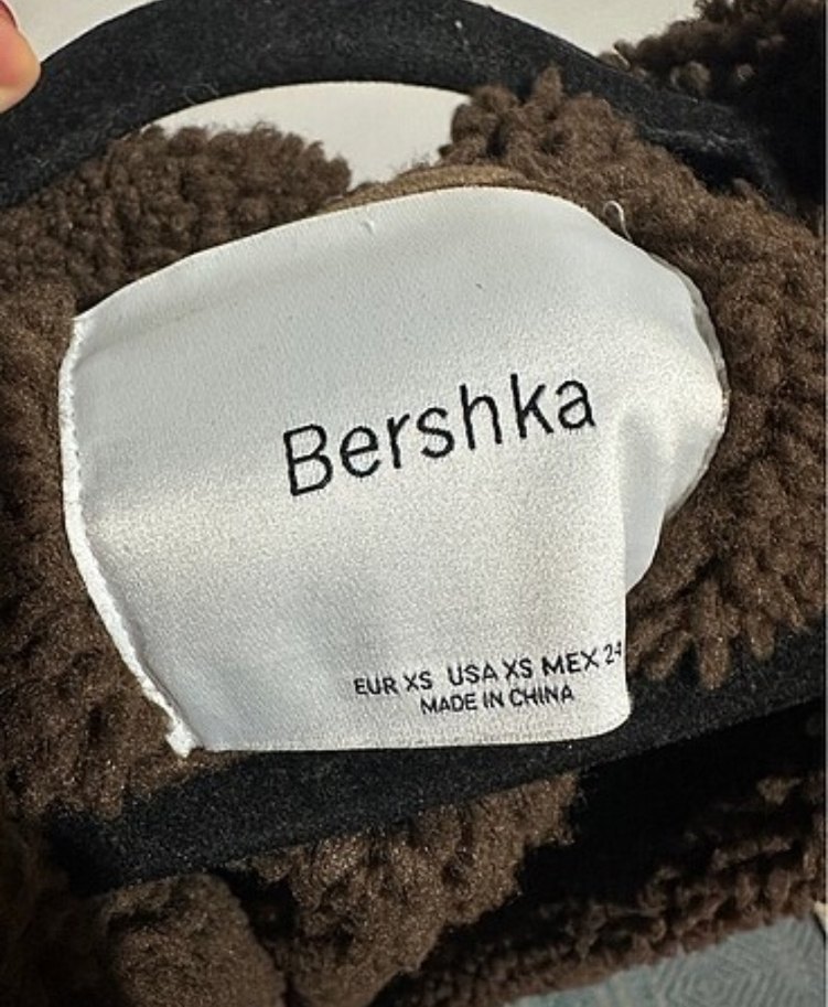 Bershka Kahve Kürklü Ceket - Görsel 2