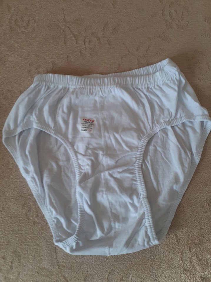Beyaz Erkek külot - Görsel 5