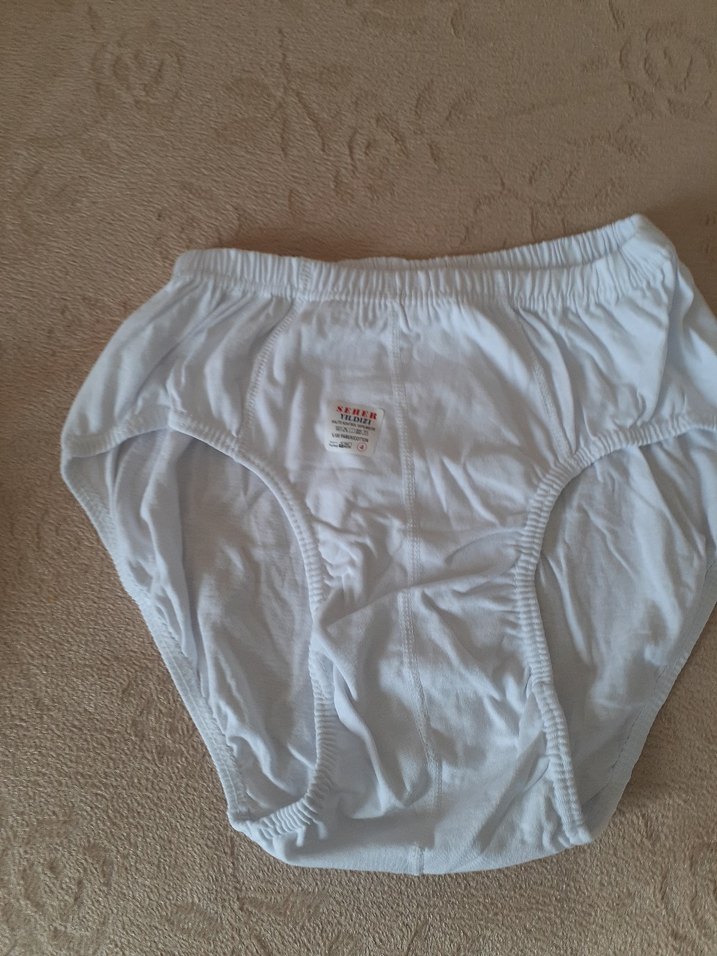 Beyaz Erkek külot - Görsel 4