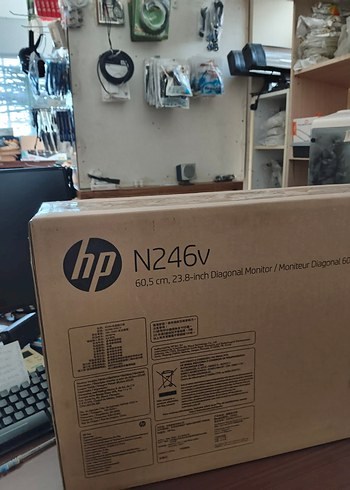 HP N246X 23,8 inç Monitör Kutusu - Görsel 2