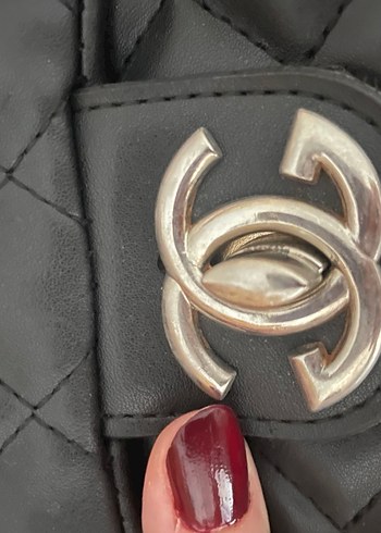 Siyah Deri Kadın Omuz Çantası - Görsel 3