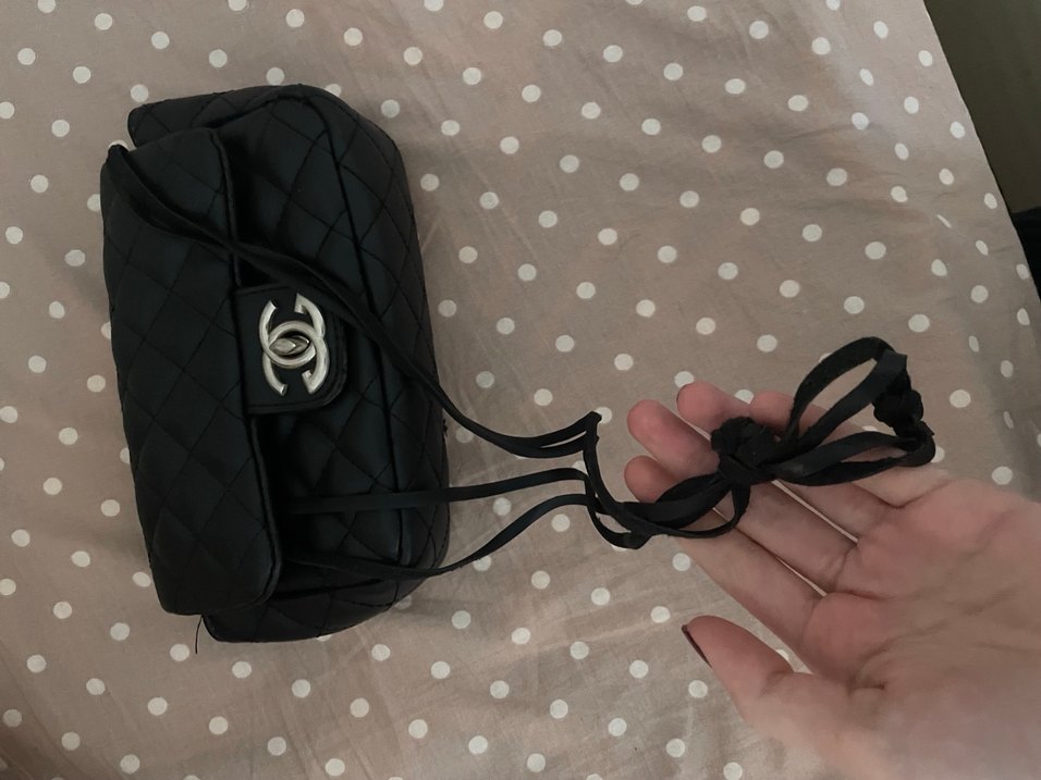 Siyah Deri Kadın Omuz Çantası - Görsel 2