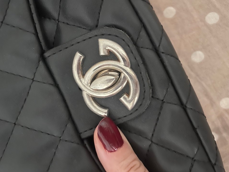 Siyah Deri Kadın Omuz Çantası - Görsel 4