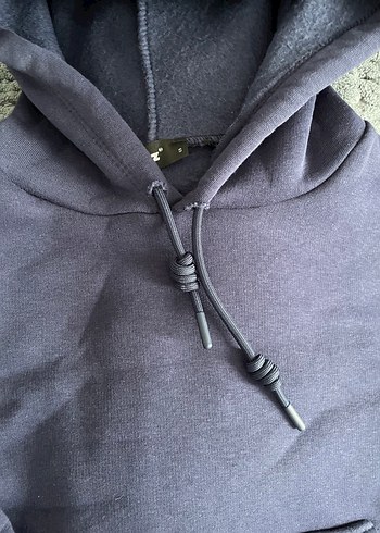 Kadın lacivert sweatshirt - Görsel 2