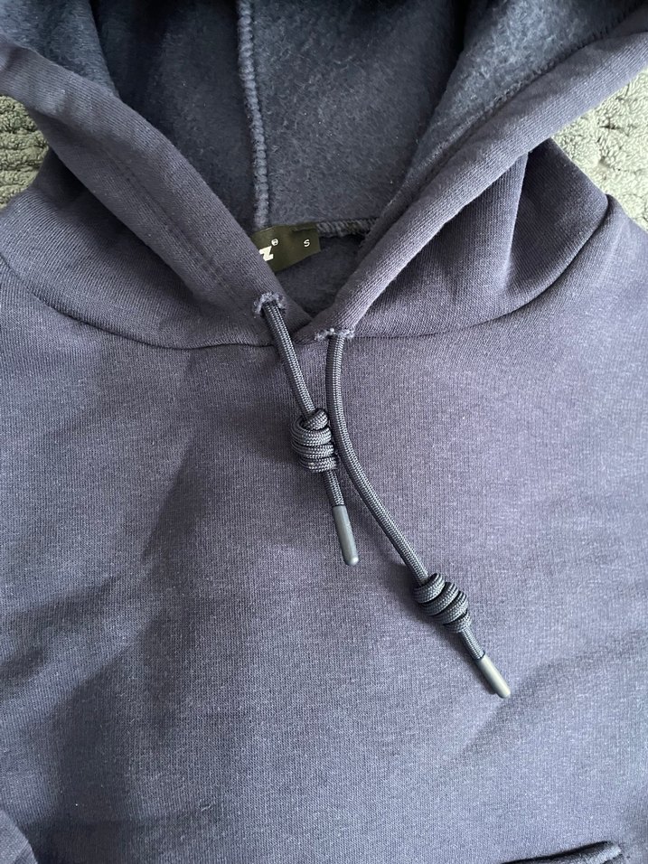 Kadın lacivert sweatshirt - Görsel 2