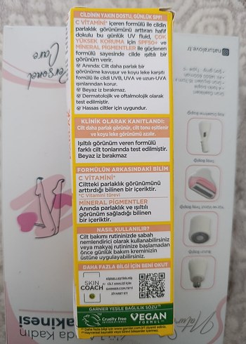 C Vitamini Parlak Güneş Koruyucu BB Krem 50 SPF - Görsel 2