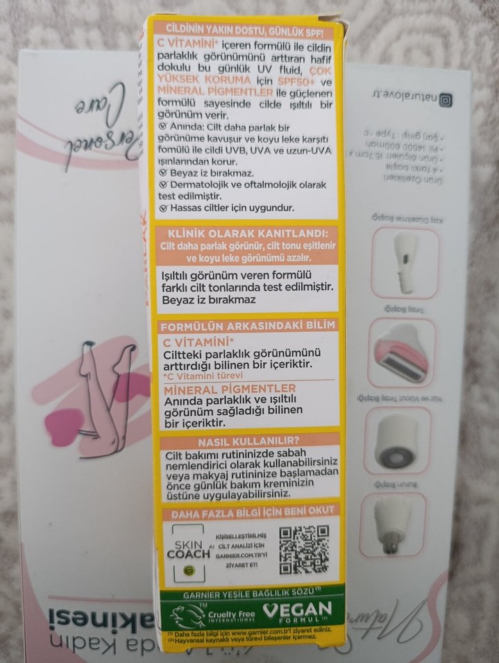 C Vitamini Parlak Güneş Koruyucu BB Krem 50 SPF - Görsel 2