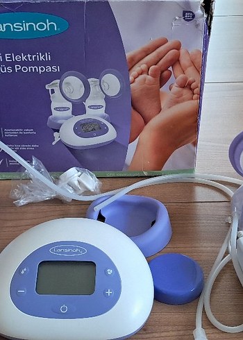 Mavi Lansinoh Elektrikli Göğüs Pompası