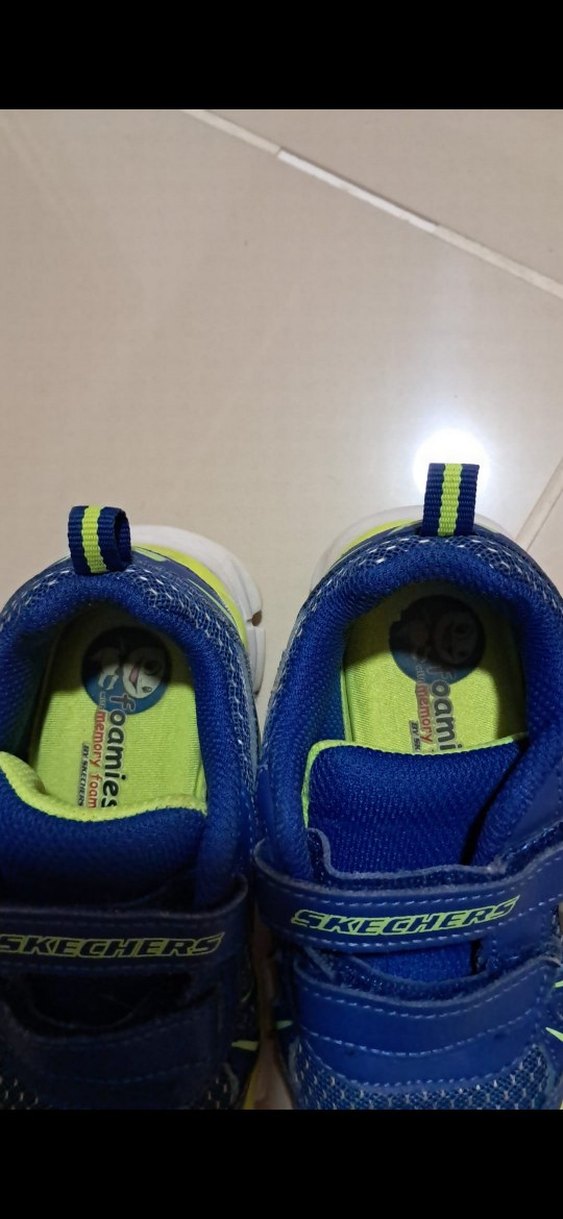 Skechers Erkek Çocuk Mavi Spor Ayakkabı - Görsel 3