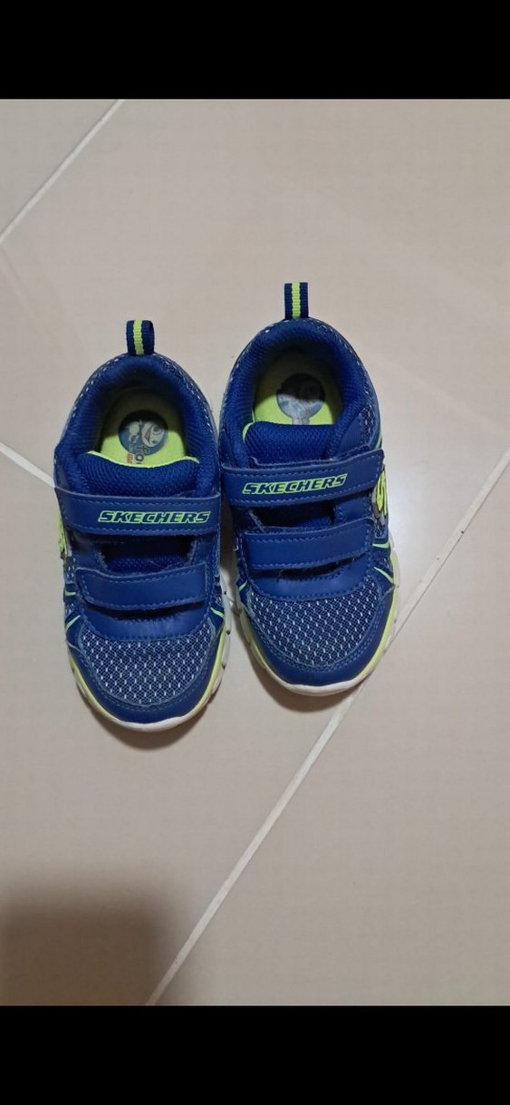Skechers Erkek Çocuk Mavi Spor Ayakkabı - Görsel 2