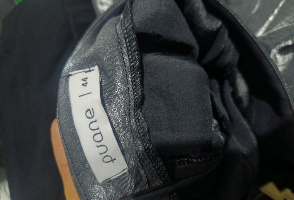 Gri  Kadın Uzun Etek - Görsel 4