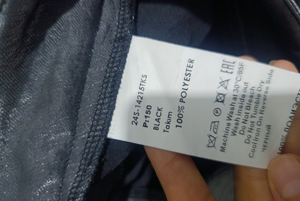 Gri  Kadın Uzun Etek - Görsel 3