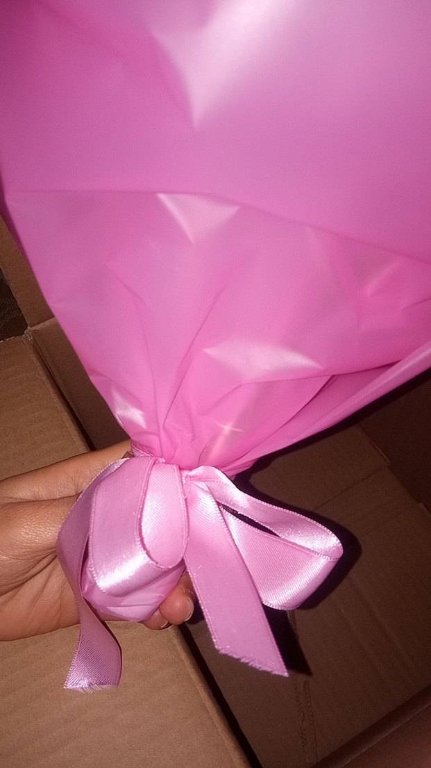 Pembe Kelebek özel çiçek buketi, LED'li - Görsel 3