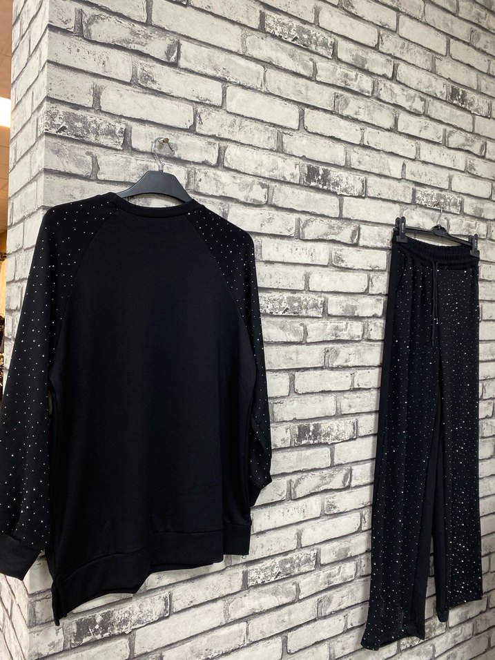 Siyah kadın alt üst Takım - Görsel 2