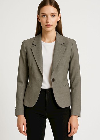 Adil ışık blazer ceket - Görsel 2