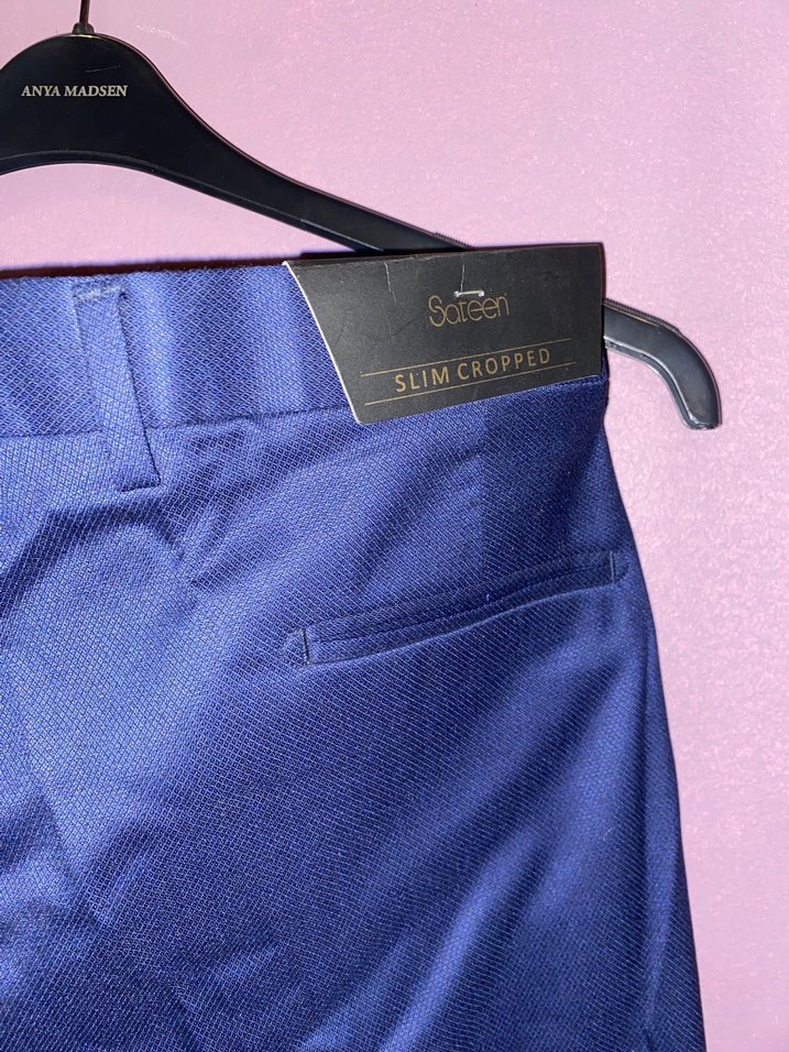 Mavi Zincir Detaylı pantolon - Görsel 2