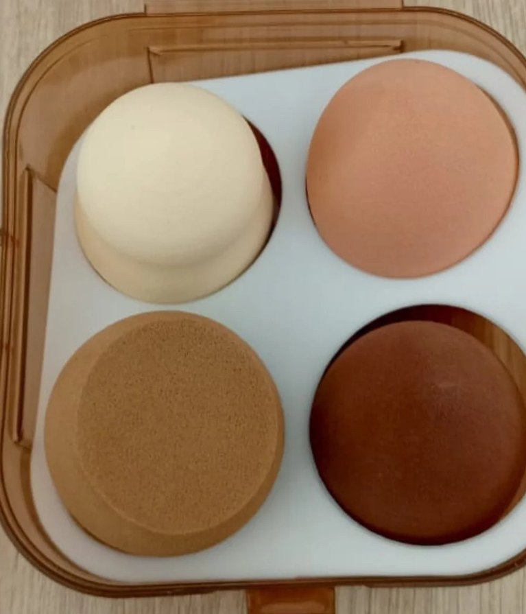 Bej Makyaj Süngeri Seti - ROESA Cosmetics - Görsel 2