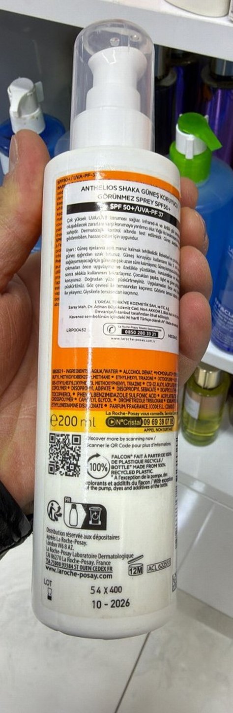 La Roche-Posay Anthelios SPF 50+ Görünmez Sprey - Görsel 2
