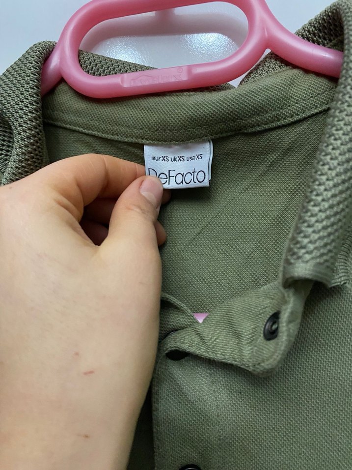 Haki Renkli Erkek Polo Tişört - Görsel 2