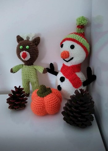 Renkli Örgü Karakter Oyuncakları - Görsel 2