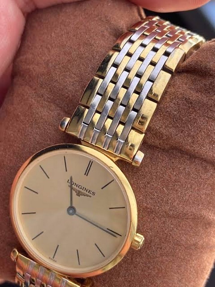 Longines la grande Klasik Şık Altın Kol Saati - Görsel 4